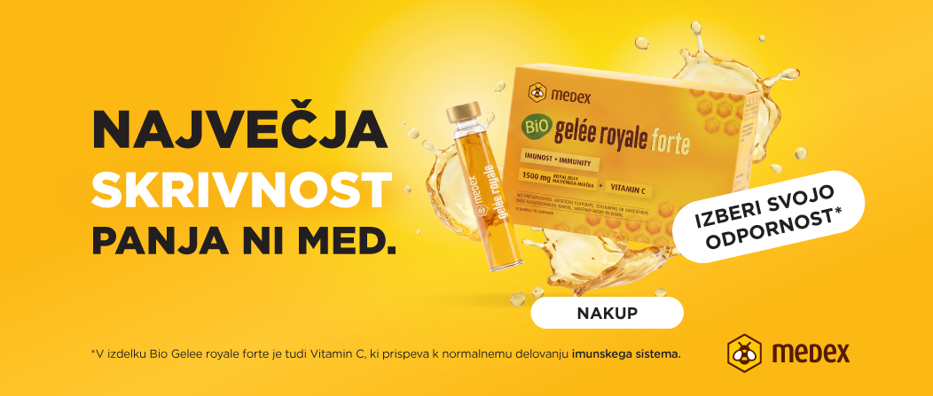 Medex Bio Gelée royale forte. Izberi svojo odpornost.